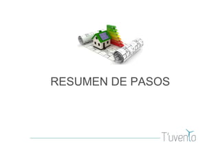 RESUMEN DE PASOS
 