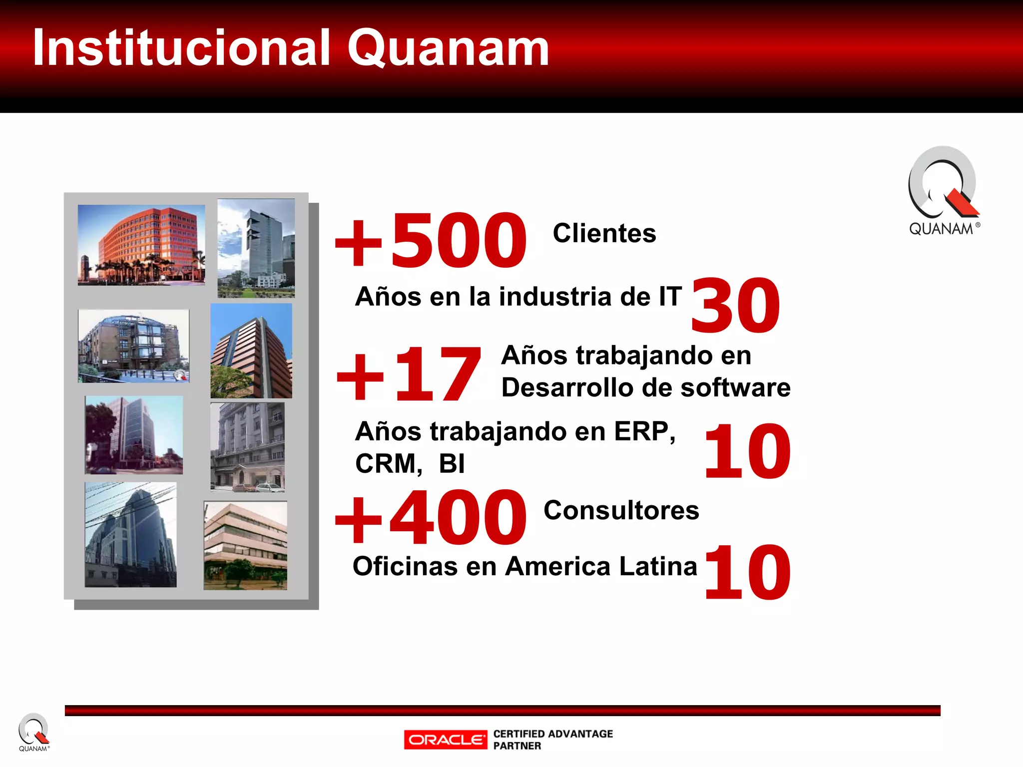 43,000 clientes de Oracle Applications  