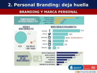 BRANDING Y MARCA PERSONAL
2. Personal Branding: deja huella
 