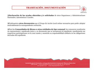TRAMITACIÓN. DOCUMENTACIÓN


 Declaración de las ayudas obtenidas y/o solicitadas de otros Organismos y Administraciones
N...