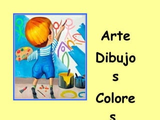 Arte Dibujos Colores  Primer Lenguaje Escrito 
