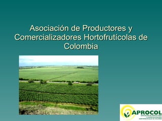 Asociación de Productores y Comercializadores Hortofrutícolas de Colombia 