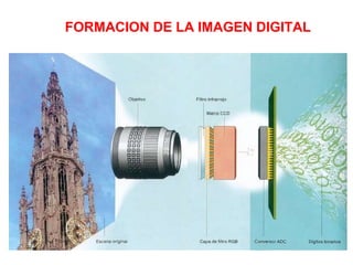 FORMACION DE LA IMAGEN DIGITAL
 