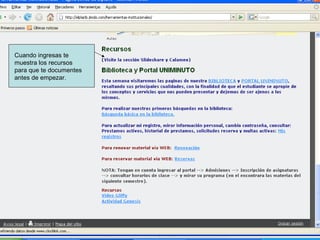 Cuando ingresas te
muestra los recursos
para que te documentes
antes de empezar.
 
