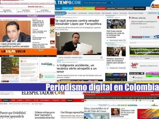 Periodismo digital en Colombia 