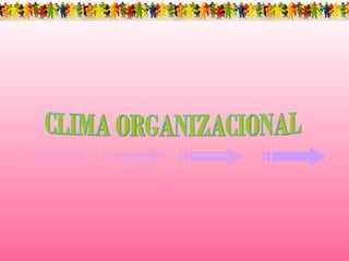 Presentación clima organizacional