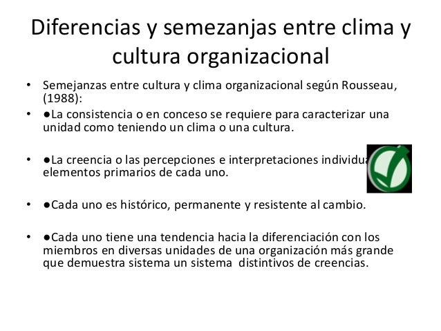 clima y cultura organizacional