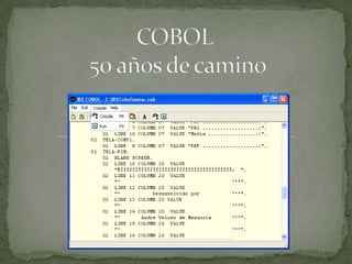 COBOL 50 años de camino 
