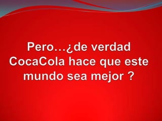 Presentación cocacola