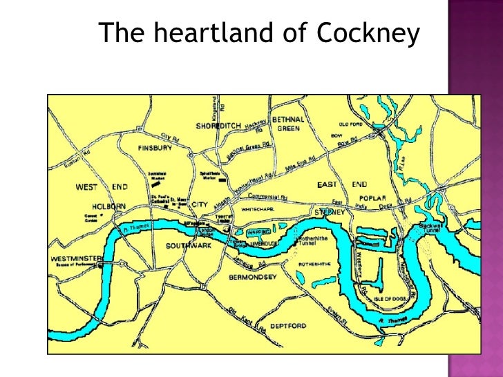 Presentación cockney