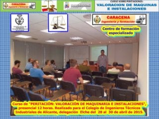 Curso formación  para  “COLEGIO INGENIEROS TÉCNICOS DE ALICANTE”. 