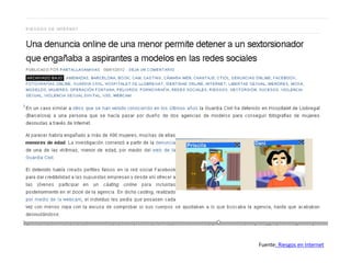 Fuente: Riesgos en Internet
 