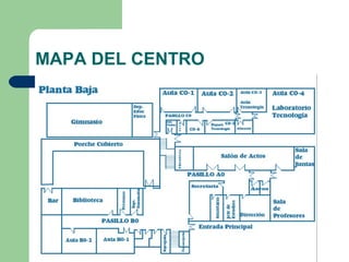 MAPA DEL CENTRO
 
