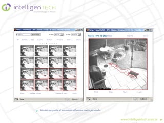 Solución que grafica el movimiento del evento, cuadro por cuadro.

                                                                    www.intelligentech.com.ar
 