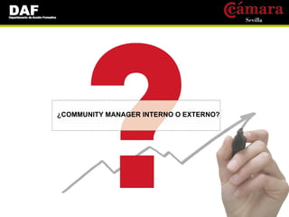 ¿COMMUNITY MANAGER INTERNO O EXTERNO? 