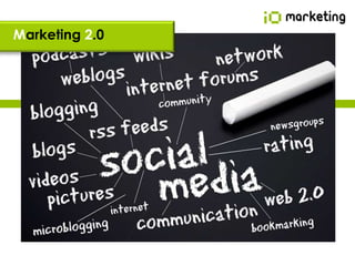 Community
Marketing 2.0
   Manager




     No le des la espalda a las redes sociales
 