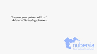 “Improve your systems with us”
Advanced Technology Services
 