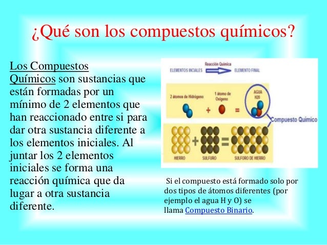 Presentación compuestos quimicos