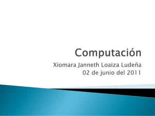 Presentación computación