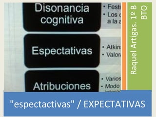 "espectactivas" / EXPECTATIVAS
RaquelArtigas.1ºB
BTO
 