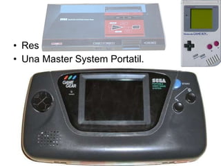 Sega Game Gear Respuesta a Game Boy. Una Master System Portatil. 