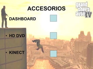 ACCESORIOS DASHBOARD HD DVD KINECT 