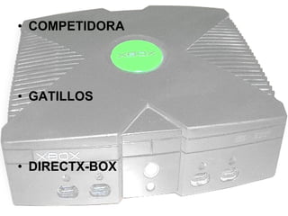 COMPETIDORA GATILLOS DIRECTX-BOX 