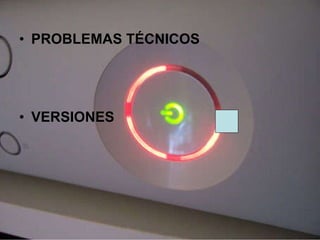 PROBLEMAS TÉCNICOS VERSIONES 
