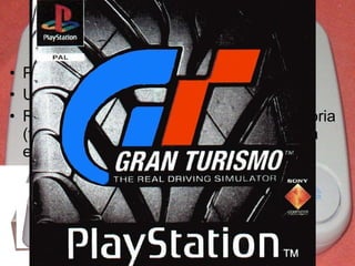 Play Station 1 PSONE / PSX / PS Uso CD-ROM Ranuras para mandos y tarjetas de memoria (tenía unas traseras pero se quitaron para evitar pirateo) y ventilación. 