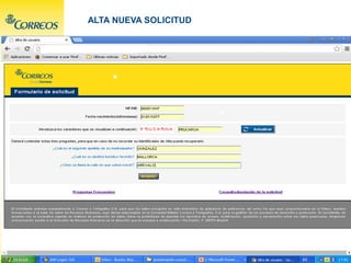 ALTA NUEVA SOLICITUD
 