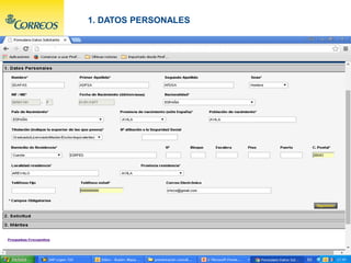 1. DATOS PERSONALES
 