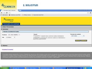 2. SOLICITUD
 