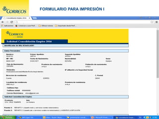 FORMULARIO PARA IMPRESIÓN I
 