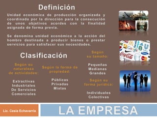 Lic. Cesia Echavarría
 