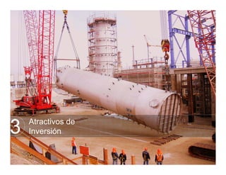 Atractivos de
Inversión3
 