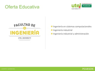 Oferta Educativa
Ingeniería en sistemas computacionales
Ingeniería industrial
Ingeniería industrial y administración
 