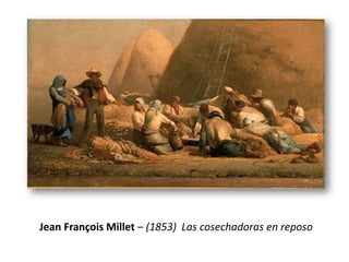 Jean François Millet, “El aventador” 1848