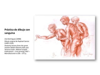 Volumen en pinturaLita Domínguez, (2007)Volumen y perspectiva , Dibujo en carboncillo de una fotografía de Brandt