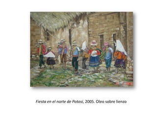 Niña potosina, 2008 – Oleo sobre lienzo