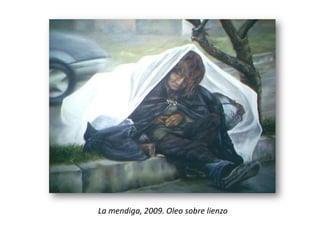 Niños chaqueños, 2005. Oleo sobre lienzo