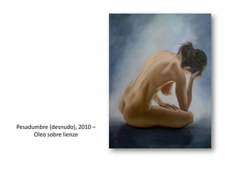 Soledad, 2008.  Oleo sobre lienzo, basado en foto de Brandt.