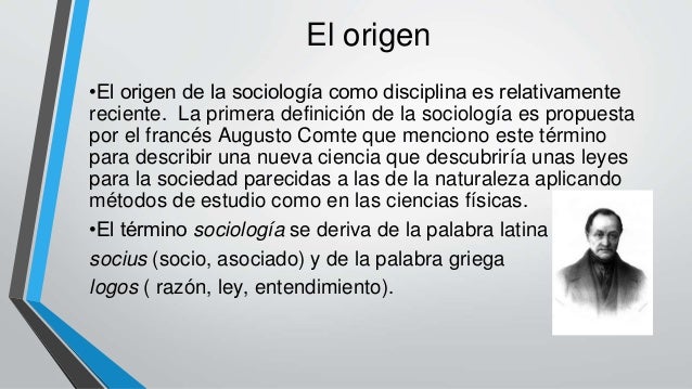 Características de la sociología como ciencia social
