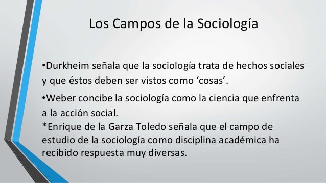 Características de la sociología como ciencia social