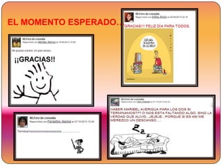 EL MOMENTO ESPERADO…

 