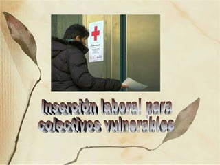 Presentación cruz roja