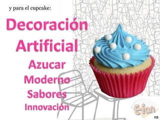 y para el cupcake:

12

 