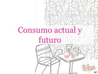Consumo actual y
futuro

27

 