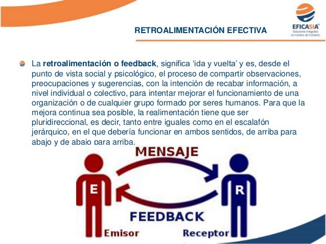 Acción Correctiva y Retroalimentación Efectiva