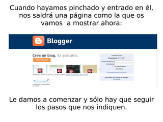 Cuando hayamos pinchado y entrado en él, nos saldrá una página como la que os vamos  a mostrar ahora: Le damos a comenzar y sólo hay que seguir los pasos que nos indiquen. 