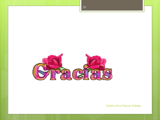 Turismo Ana Yauce Vidales
20
 